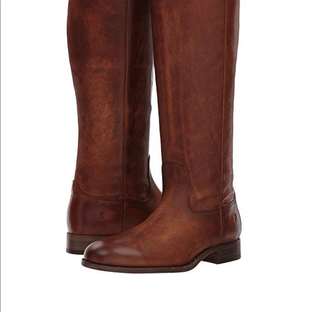 Frye Melissa Knee-High Leather Riding Boots